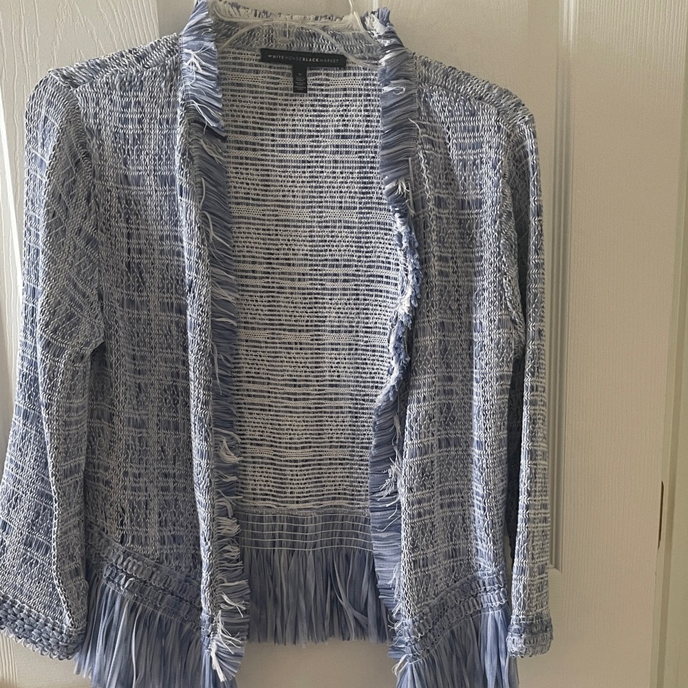 White House Black Market sweater jacket